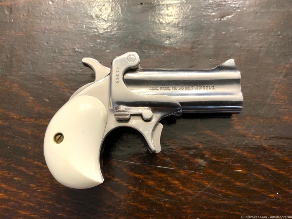 American Derringer Model 1 45Colt / 410 2.5” Stainless Used Clean -img-1