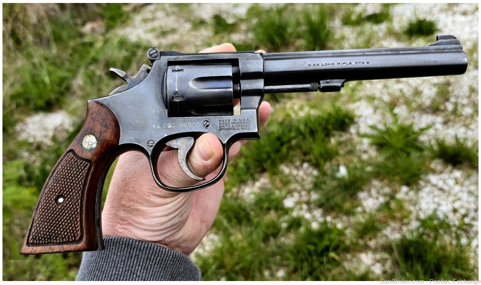 Smith & Wesson 15-4 .22 Conversion to a .32  Revolver K Frame-img-13