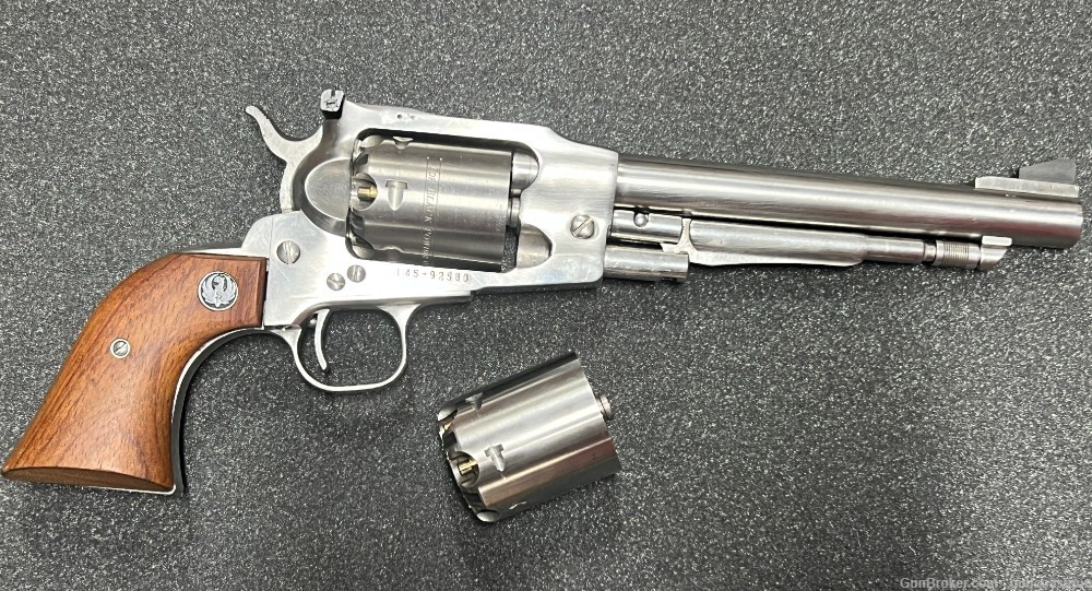 Ruger Old Army .457 Black Powder Revolver 01404 KBP-7 Stainless-img-0