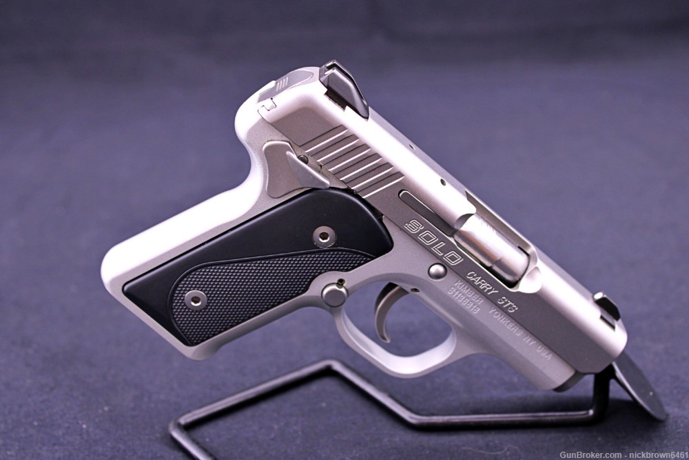 KIMBER SOLO CARRY STS 9MM 2.7" STAINLESS STEEL MICRO 9 MANUAL SAFETY 1911-img-3