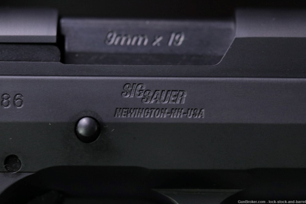 Sig Sauer Model P210 P-210 Target 9mm Para 4.75" SAO Semi-Auto Pistol NO CA-img-13