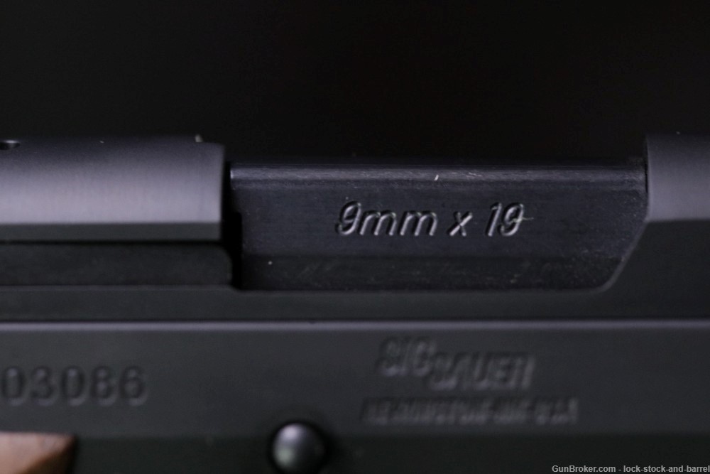 Sig Sauer Model P210 P-210 Target 9mm Para 4.75" SAO Semi-Auto Pistol NO CA-img-14