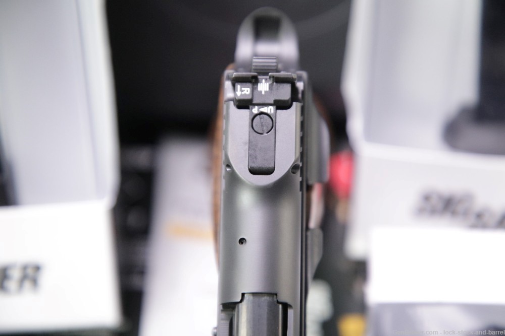Sig Sauer Model P210 P-210 Target 9mm Para 4.75" SAO Semi-Auto Pistol NO CA-img-8