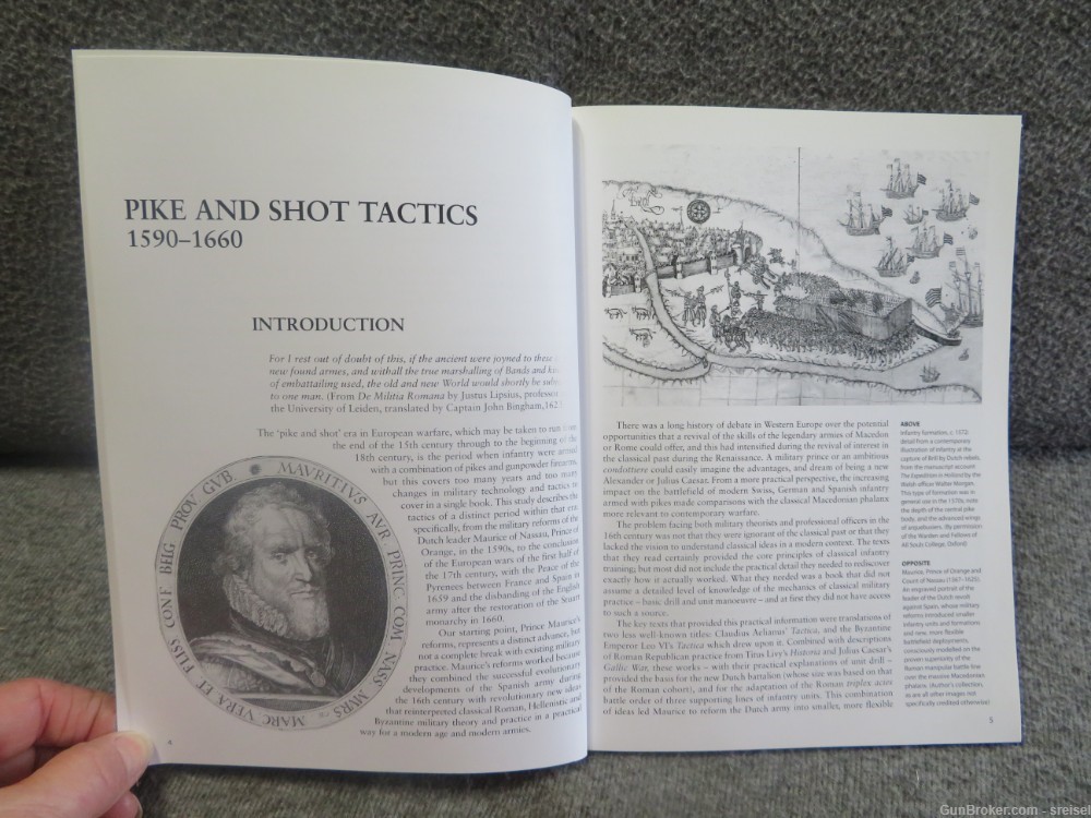 PAPERBACK BOOK TITLED; PIKE AND SHOT TACTICS 1590-1660 -img-4