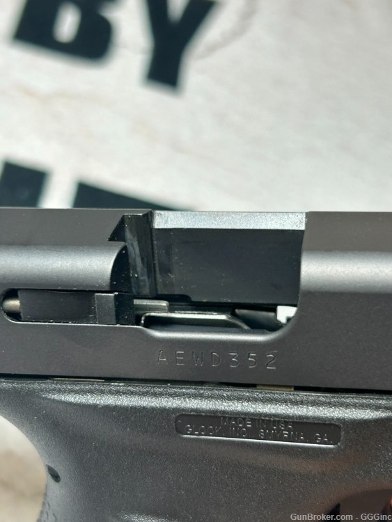 Glock 42 - G42  - 3.25" 380 ACP Pistol w/Box - VGC! PENNY! NR! .01-img-7