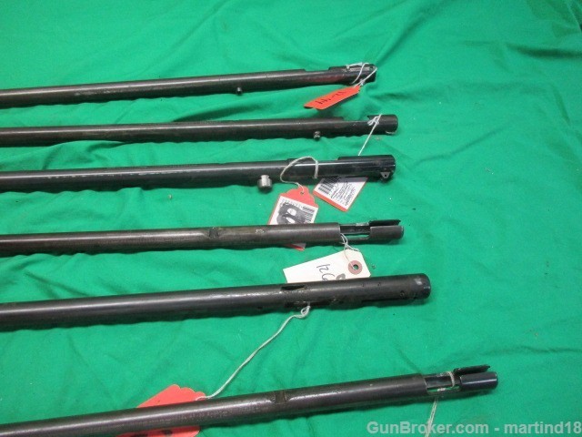 Lot containing 6 22-Caliber Barreled Actions Winchester Remington Savage-img-26