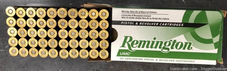 Remington Ammunition 23744 UMC 44 Rem Mag 180 gr Jacketed Soft Point 50rnds-img-3