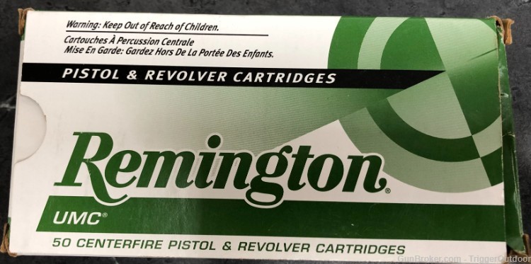 Remington Ammunition 23744 UMC 44 Rem Mag 180 gr Jacketed Soft Point 50rnds-img-1