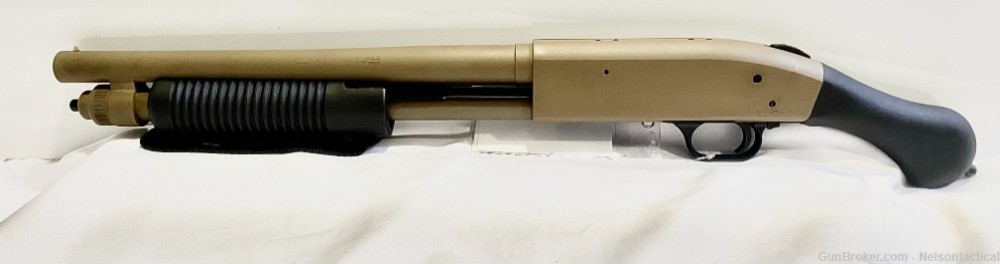 USED Mossberg 590 Shockwave 12GA Pump Action Pistol Grip Firearm-img-1