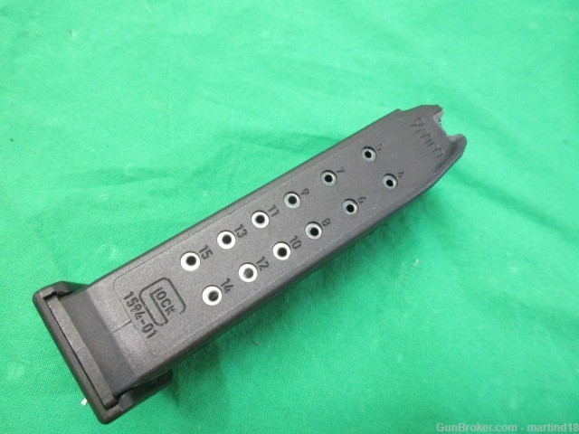 Glock 1594-01 Pistol Magazine 9MM Luger  15-Rd Capacity-img-1
