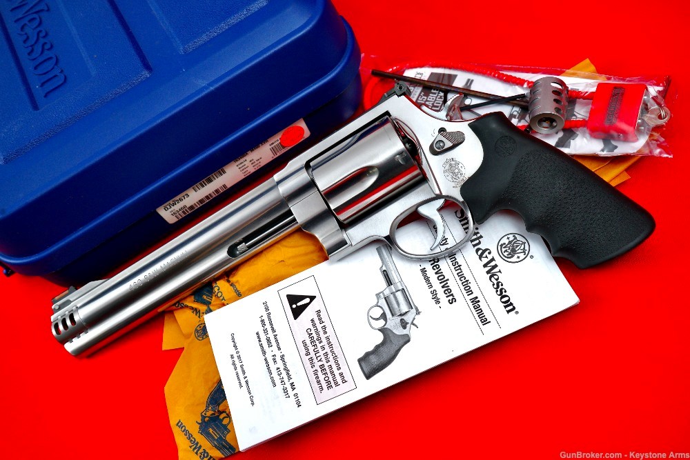 Ultra Rare Smith & Wesson 460 XVR .460 S&W Original Case Like New-img-22