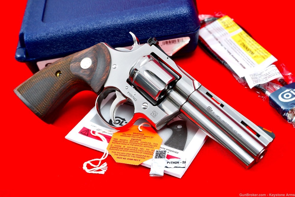 New Production 2020 Colt Python 6" .357 Magnum Original Case NEW-img-6
