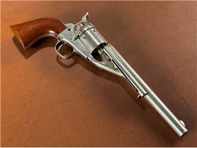1861 Colt Navy Factory Conversion Revolver HIGH CONDITION .38 CF Nickel