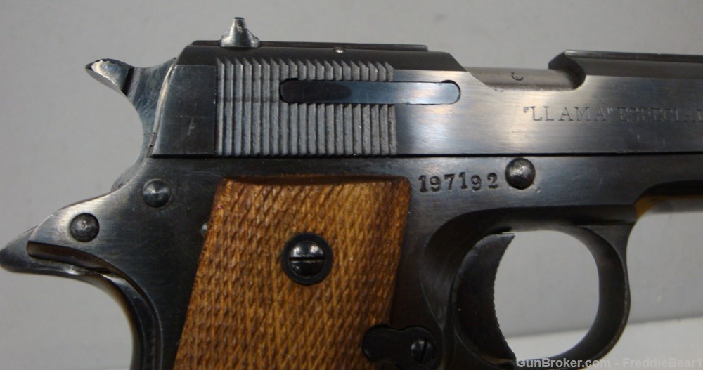 Llama .32 ACP Especial Semi-Auto Pistol Small Frame 1911A1 -img-3
