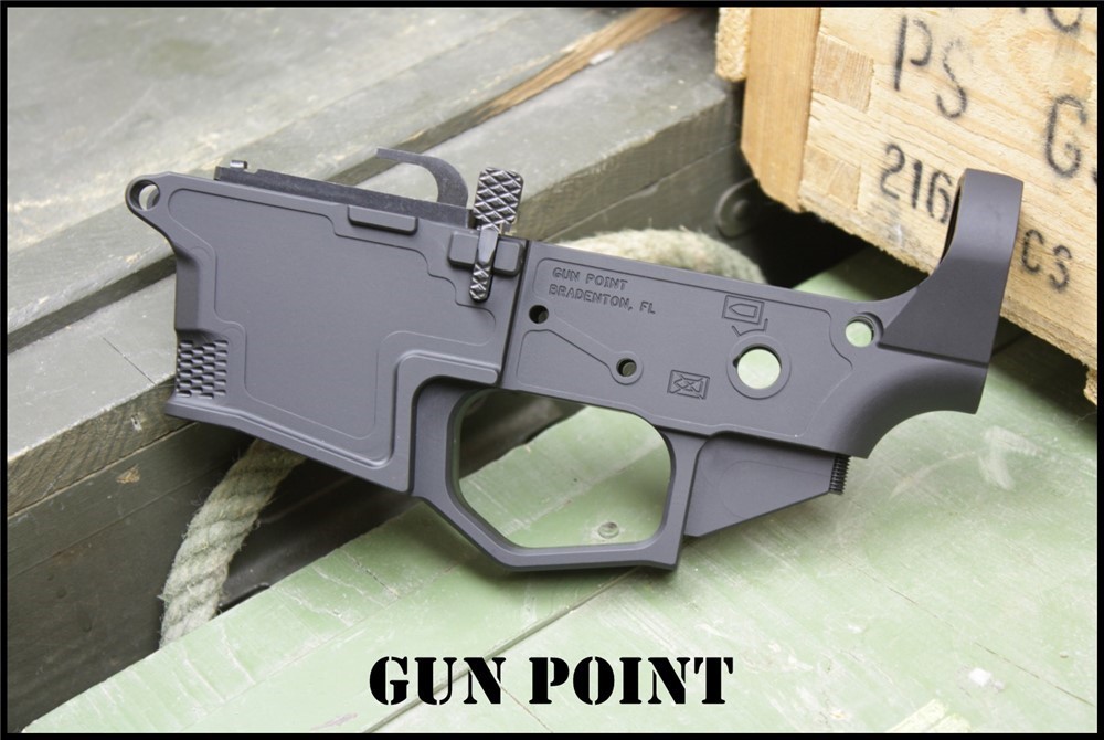 American Avenger 9mm AR15 A Glock Mag  Light Weight Billet Lower Receiver  -img-0
