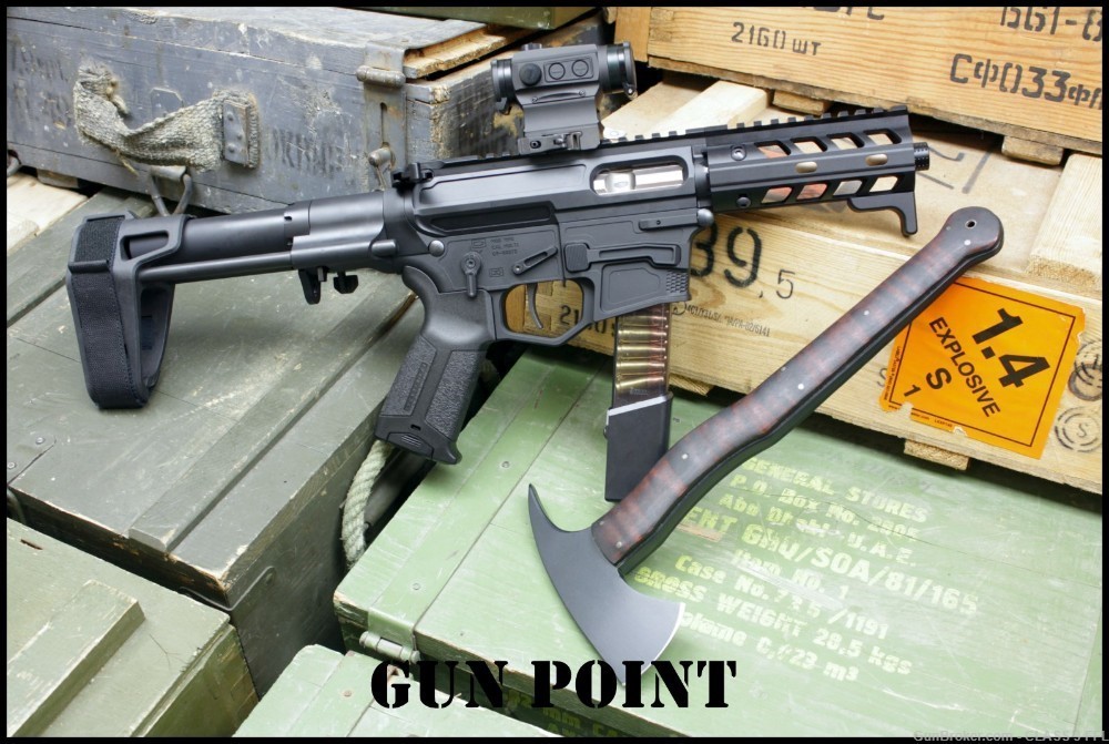 American Avenger 9mm AR15 A Glock Mag  Light Weight Billet Lower Receiver  -img-10