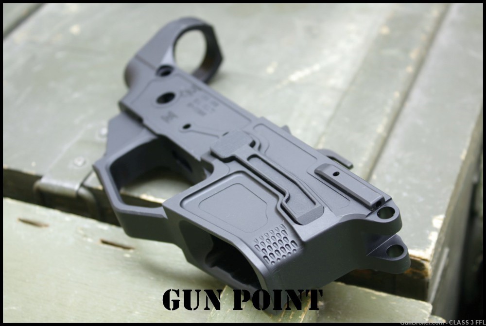 American Avenger 9mm AR15 A Glock Mag  Light Weight Billet Lower Receiver  -img-2