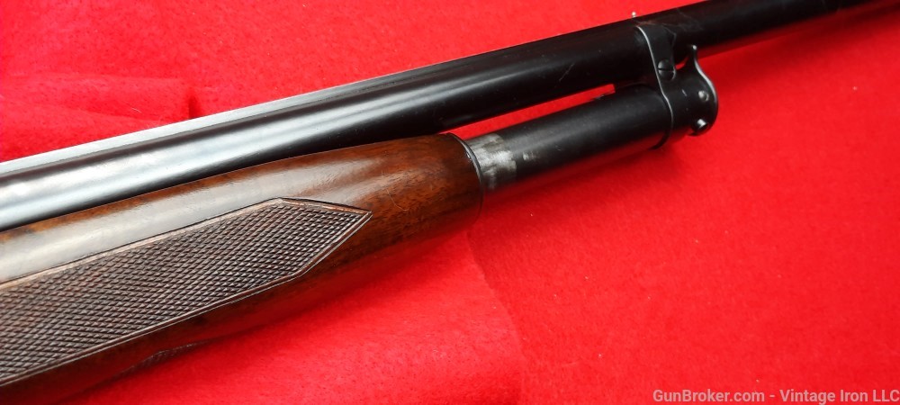 Winchester Model 12, solid rib, full choke with 30" barrel 1952 production -img-25
