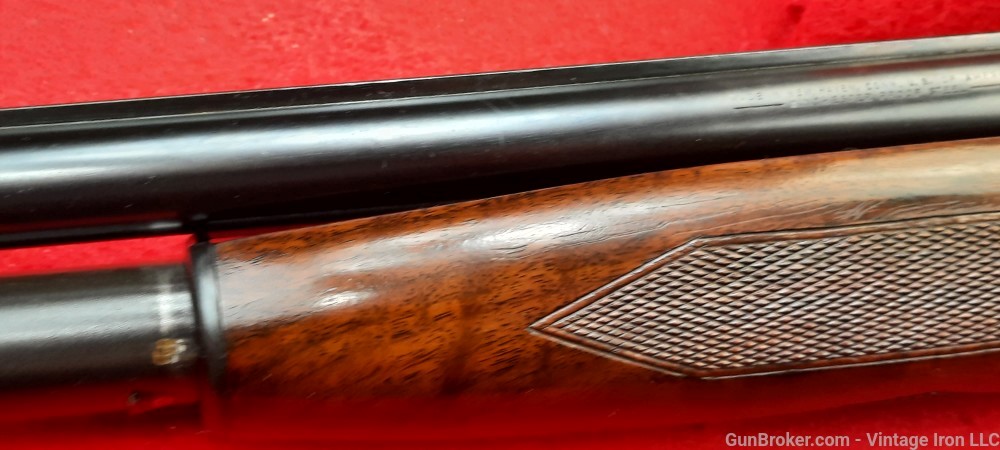 Winchester Model 12, solid rib, full choke with 30" barrel 1952 production -img-55