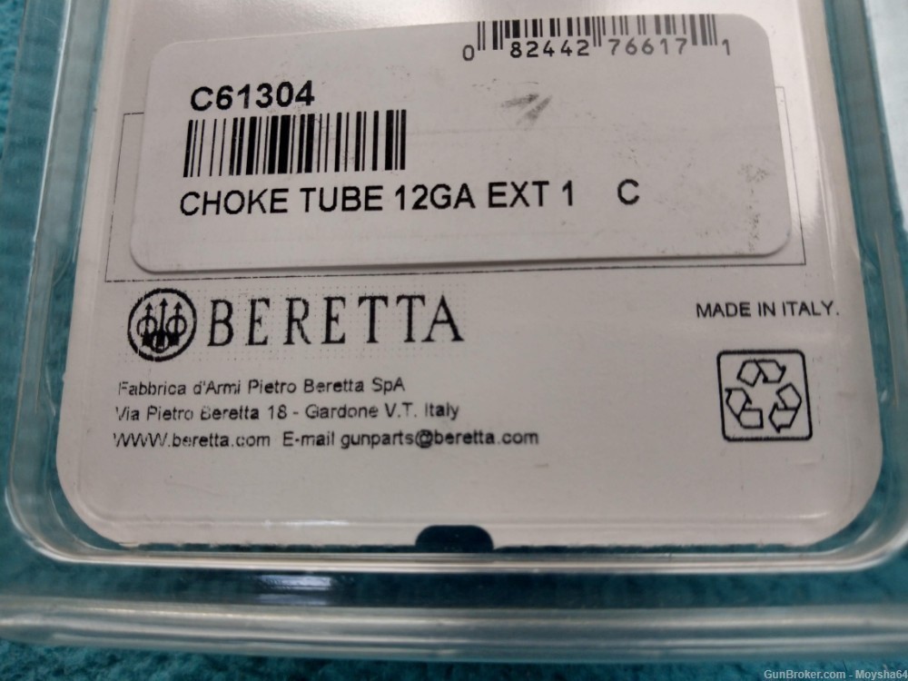 Beretta Choke Tube MobilChoke External + 25mm 12 Gauge C 61304-img-10