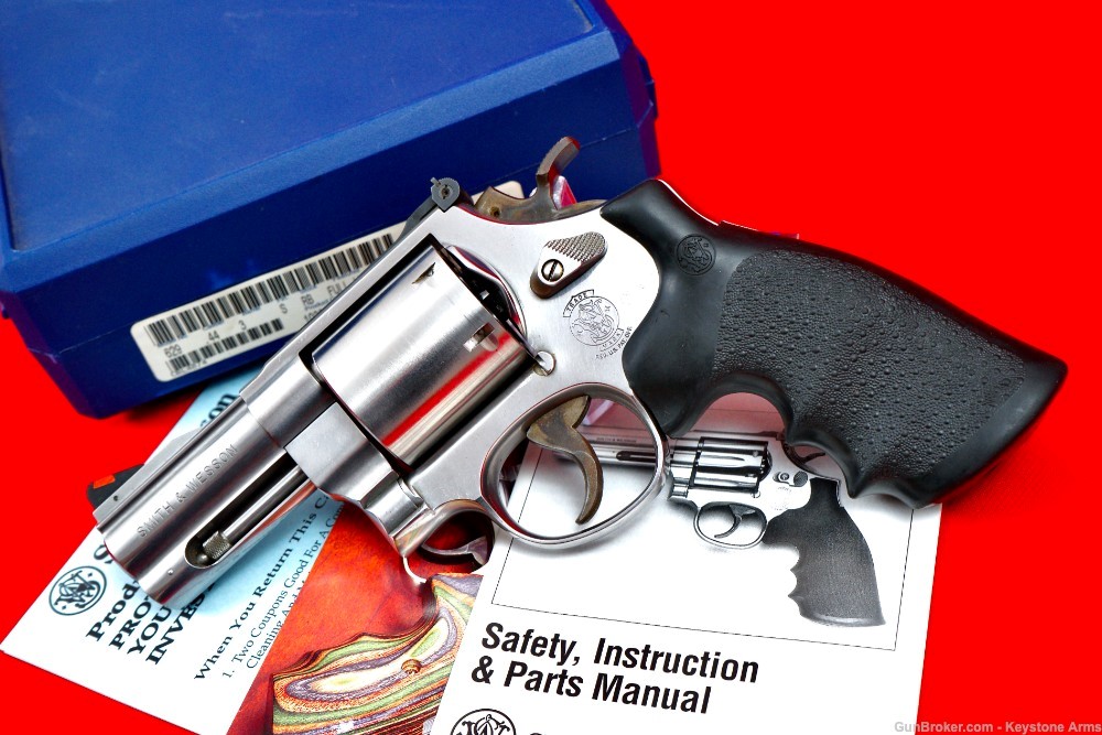 Rare & Desired Smith & Wesson Model 629 3" .44 MAG w/ Original Case-img-0