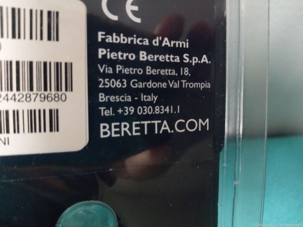 Beretta GridShell Earmuff Ear Protection Blue / Orange made in Italy-img-6
