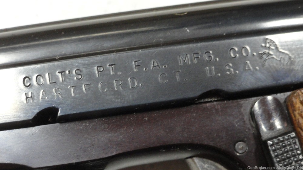 EXCELLENT SHAPE Colt Junior 25 ACP Automatic Vest Pocket Pistol 1908 w/BOX!-img-7