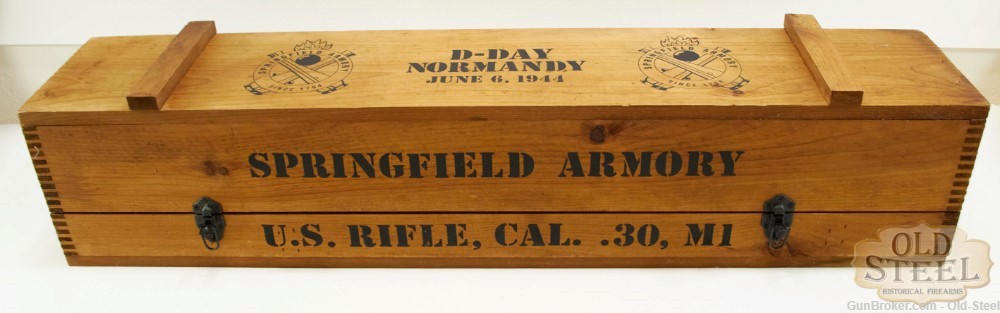  Springfield Armory M1 Garand D-Day Rifle W/ Authentic Normandy Sand-img-10