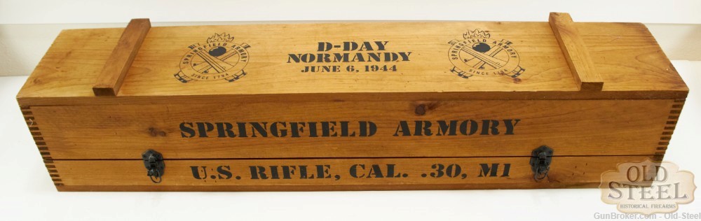  Springfield Armory M1 Garand D-Day Rifle W/ Authentic Normandy Sand-img-11