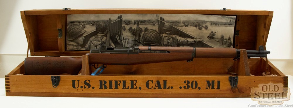  Springfield Armory M1 Garand D-Day Rifle W/ Authentic Normandy Sand-img-12