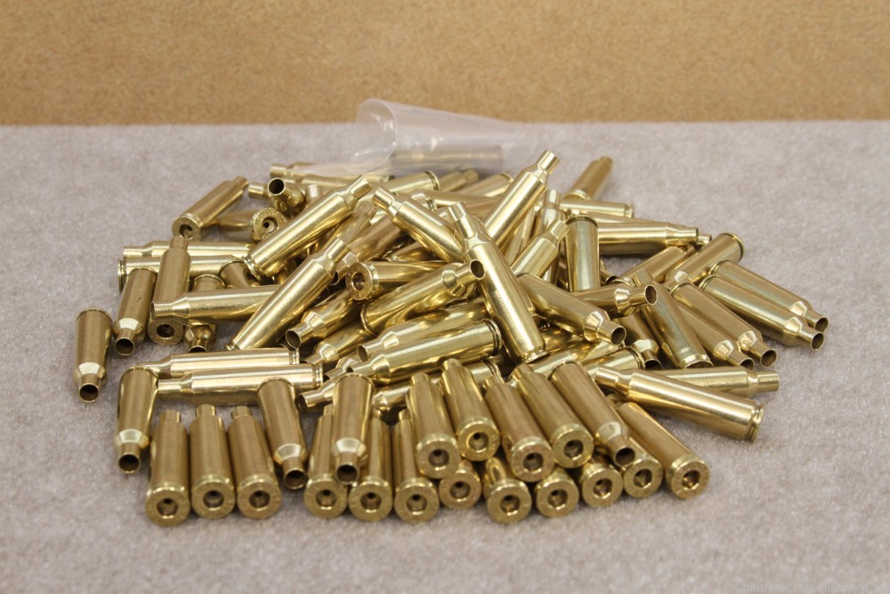 22-250 REM. BRASS MIXED HEAD STAMP 100CT.-img-0