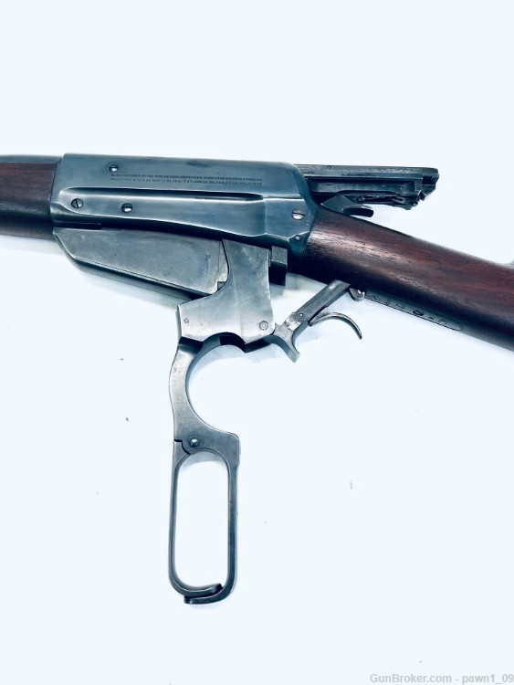 Winchester Model 1895 .30 Army lever action Wood/Blued-img-13