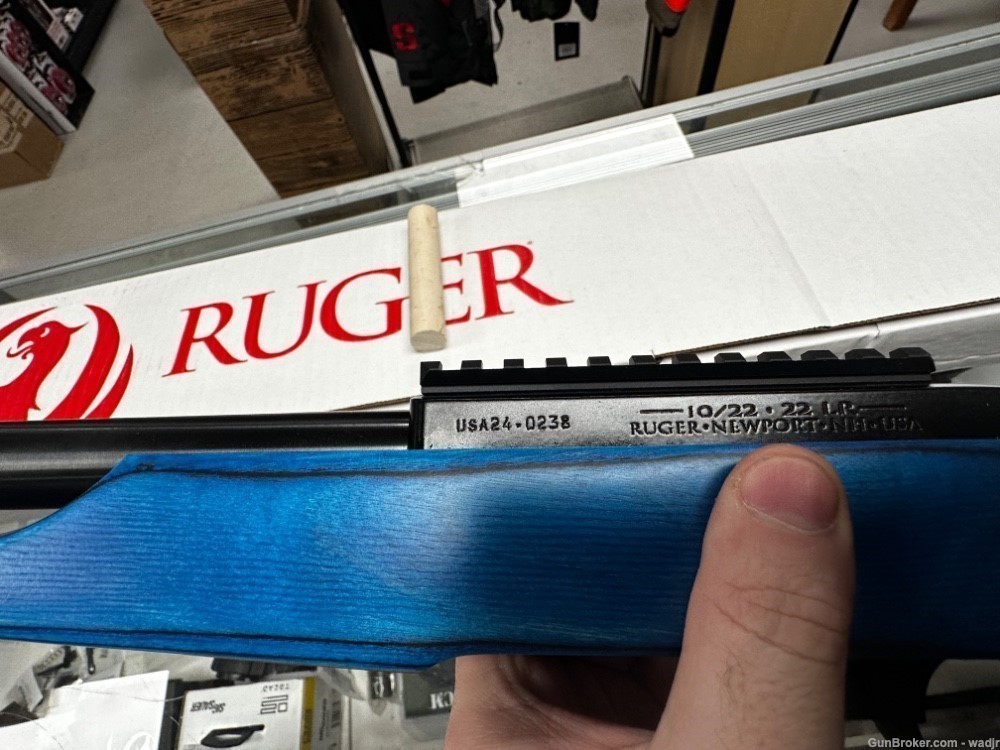 NEW Ruger 10/22 2024 USA Shooting #238-of-2024 in .22 LR  NO RES COLLECTOR!-img-1