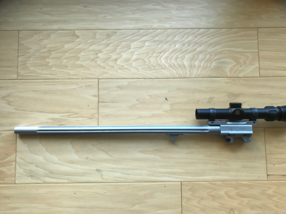 Thompson TCR (83/87) Barrel, Stainless, Fluted, 6.5x55, Scope, Mint-img-0