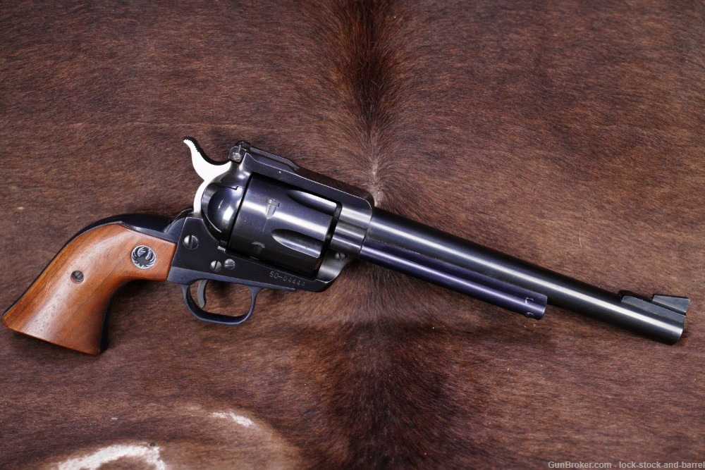 Ruger Pre-Warning Blackhawk .30 Carbine Three Screw SA Revolver 1969 C&R-img-3
