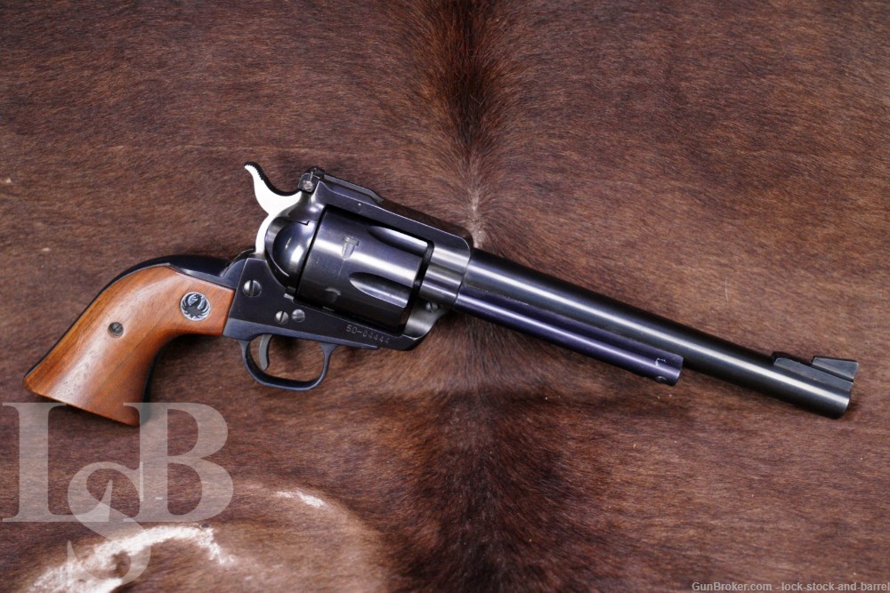 Ruger Pre-Warning Blackhawk .30 Carbine Three Screw SA Revolver 1969 C&R-img-0