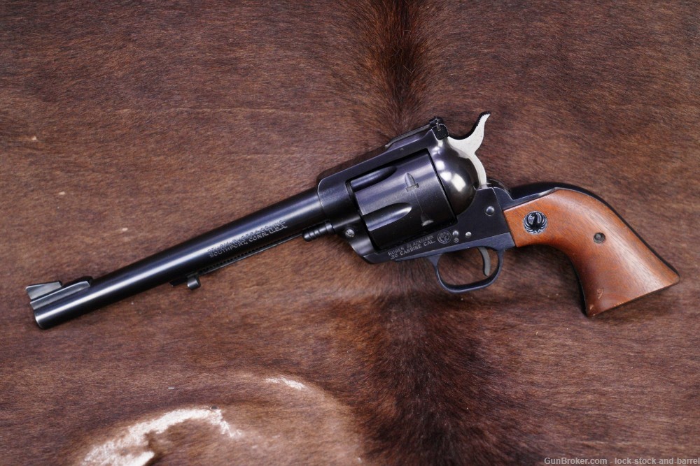 Ruger Pre-Warning Blackhawk .30 Carbine Three Screw SA Revolver 1969 C&R-img-4