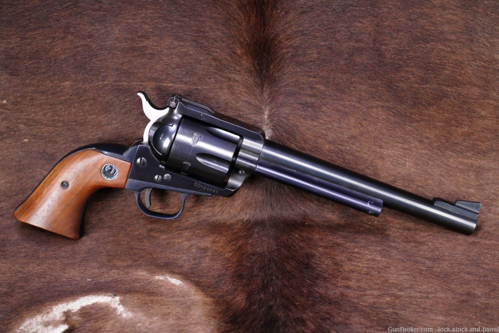 Ruger Pre-Warning Blackhawk .30 Carbine Three Screw SA Revolver 1969 C&R-img-2