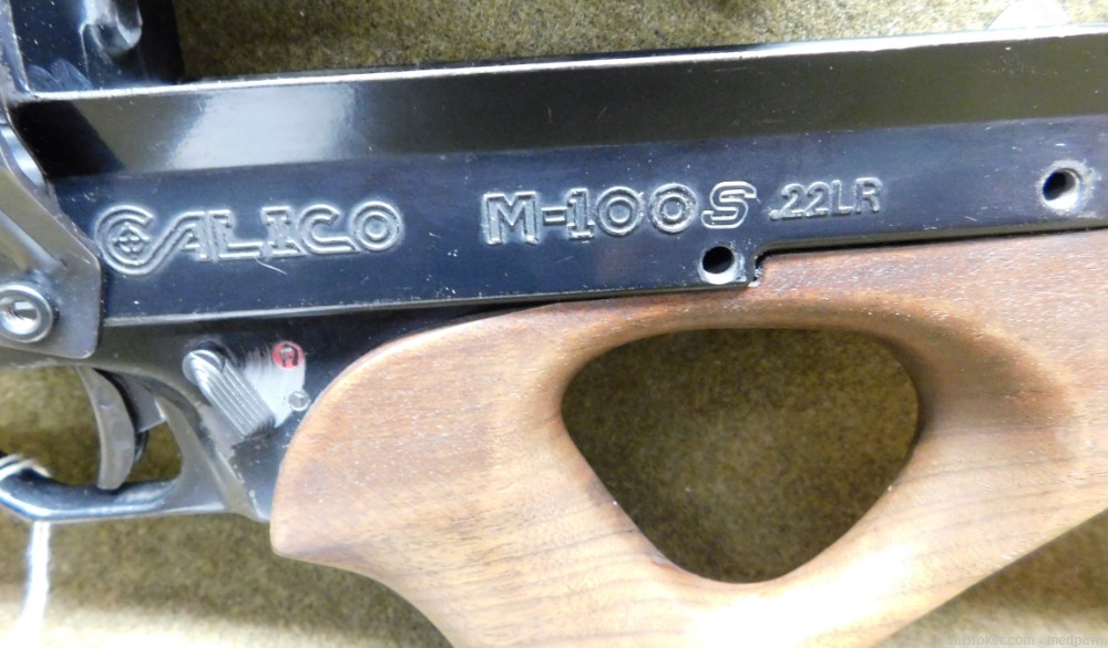 RARE Calico M-100S 22lr Rifle with 100 Round Magazine-img-14