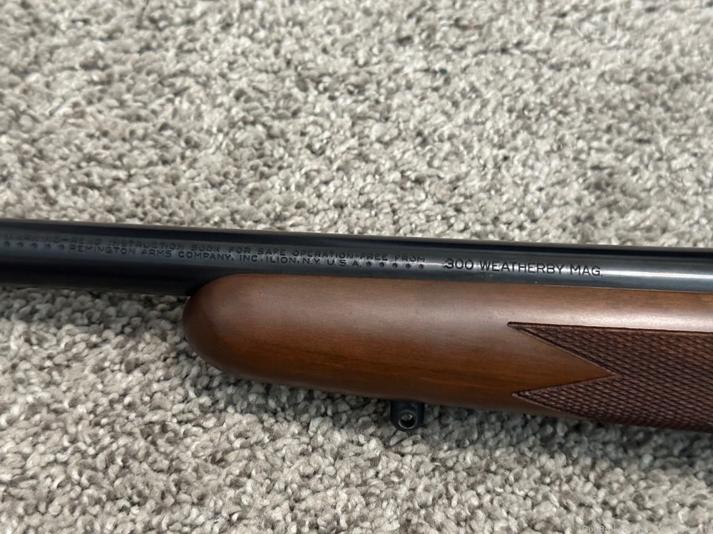 Remington 700 Classic 300 Wby Mag rare limited 1989 only 24” brl nice -img-7