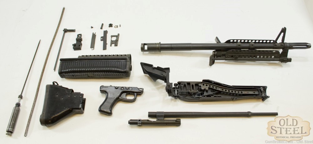  M60 Machine Gun Parts Kit 7.62 Nato Belt Fed W/ Live Barrel & Bipod-img-0