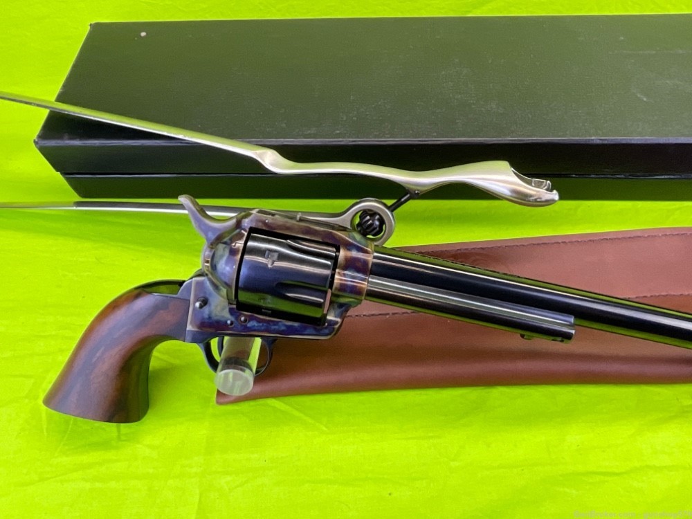 RARE USFA Colt SAA Single Action Carbine 16 In 45 Stock & Scabbard 1873 -img-24