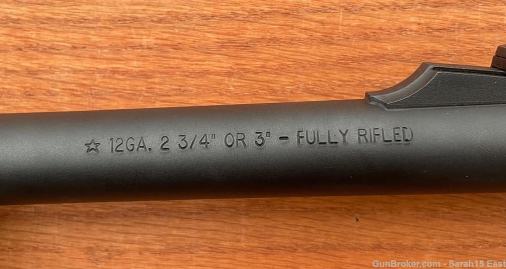 Remington 870 FULLY RIFLED Slug Barrel ADJUSTABLE SIGHTS 20" Express Finish-img-4
