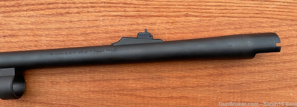 Remington 870 FULLY RIFLED Slug Barrel ADJUSTABLE SIGHTS 20" Express Finish-img-2