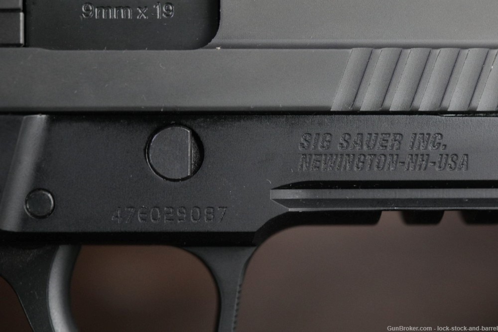 Sig Sauer Model P226 Legion 9mm 4.4" Black DA/SA Semi-Auto Pistol-img-13