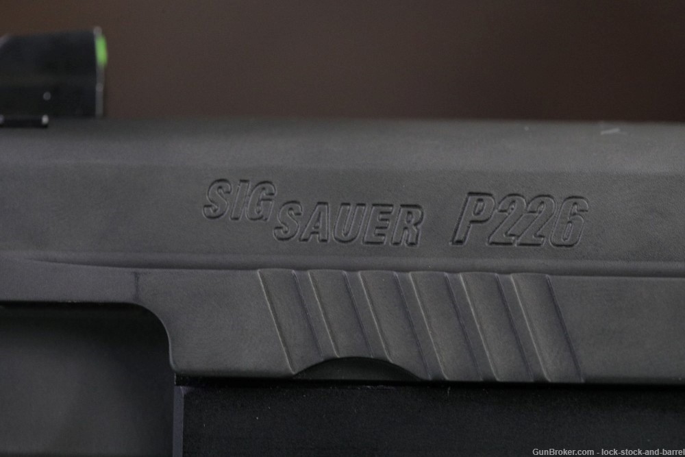Sig Sauer Model P226 Legion 9mm 4.4" Black DA/SA Semi-Auto Pistol-img-14