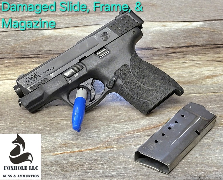 Smith & Wesson M&P Shield .45ACP Frame LOOK & READ!-img-0