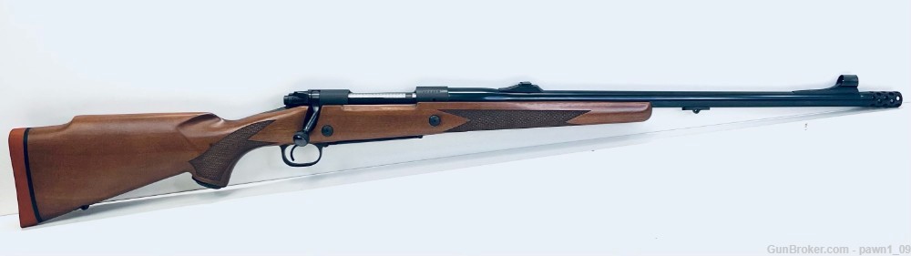Winchester 70 Super Express 458 Win Mag Wood Blued 24" Barrel  -img-0