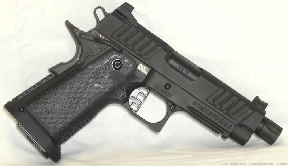 Staccato 2011 C2 Optic Ready Carry AL Frame 9MM Semiauto Pistol w/3-Mags-img-3
