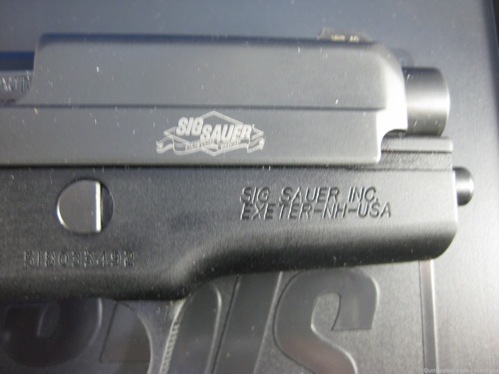 Sig Sauer Model 227R3-45-SAS2B NIB 45 ACP. Black Nitron Finish & Siglites-img-3